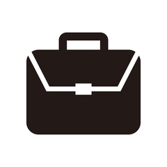 Briefcase icon vector symbol illustration