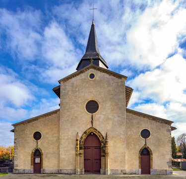 Igreja de Saint Etienne em Bayonne no Pa&iacute;s Basco franc&ecirc;s
