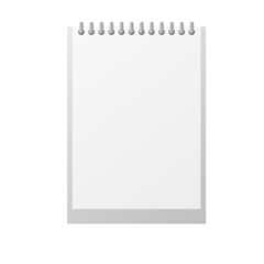 Flipchart, notepad for notes, notes and information. Vector graphics