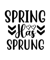 Spring Svg, Spring Svg Bundle, Easter Svg, Spring Design for Shirts, Spring Quotes, Spring Cut Files, Cricut, Silhouette, Png
