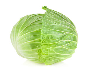 cabbage isolated on white background