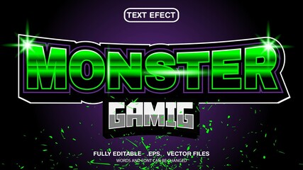 editable text effect esport game theme