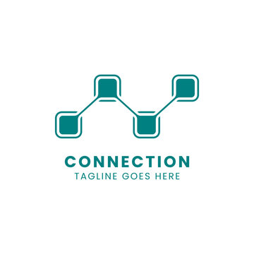 a rectangular logo that is connected to each other. This logo depicts relationships, cooperation, cohesiveness, leadership.