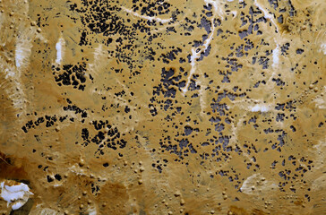 grunge brown painted textured surface background