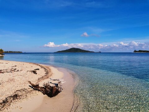 Beach And Sea Cayos Cochinos, Honduras 