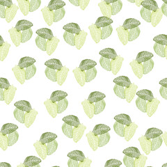 Modern palm leaf seamless pattern with hand drawn tropical print. Modern nature background. Vector illustration for seasonal textile.