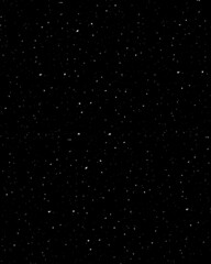 Starry sky background. Galaxy, space, bright stars on the black sky