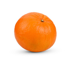 Orange fruit isolated on white background.