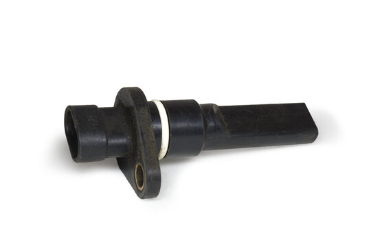 vehicle speed sensor, isolated on white background, with clipping path