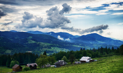 Fototapeta premium Mountains are a great trekking holiday