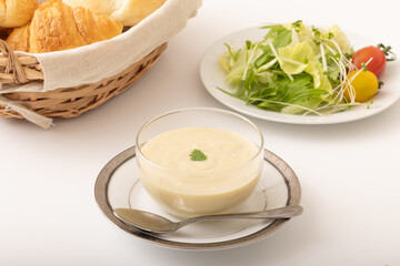 えだ豆の冷静スープ