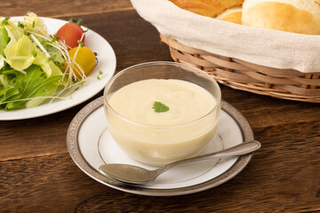 えだ豆の冷静スープ