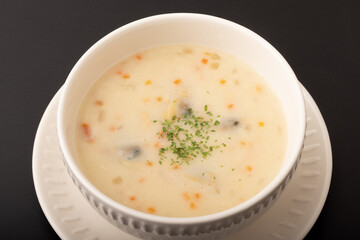 クラムチャウダー