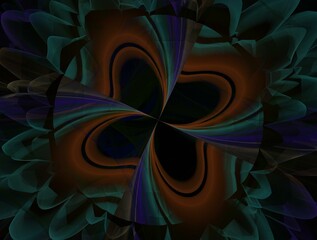 Imaginatory fractal abstract background Image