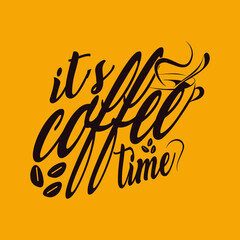 coffee time mug and t-shirt design files