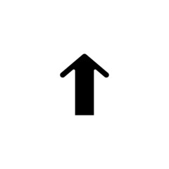 Fototapeta na wymiar Filled arrow direction icon