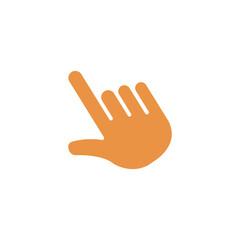 Finger touch icon