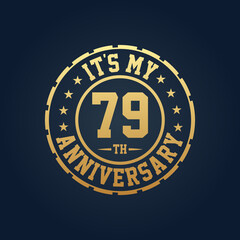 It's my 79th Anniversary, 79th Wedding Anniversary celebration