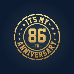 It's my 86th Anniversary, 86th Wedding Anniversary celebration