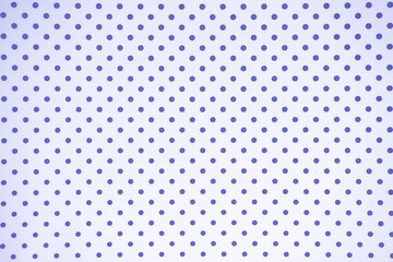 Background of black dots pattern on window, close up. Trendy color of the year 2022 . Ultra Violet creative and moody color of the picture