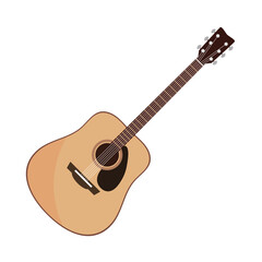 Obraz na płótnie Canvas guitar instrument icon