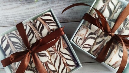 Mmarshmallow, sweets background, christmas sweets, christmas box, anniversary, background, birthday, box, candy, care, celebrate, celebration, chocolatarshmallow in festive packaging. Christmas sweets