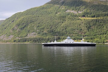 Sulafjorden ferry crossing in Norway