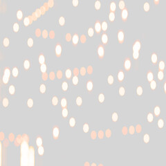 the glare of twinkling holiday lights