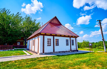 The Jewish school and synagogue of Baam Sham Tov in Medzhybizh town, Ukraine