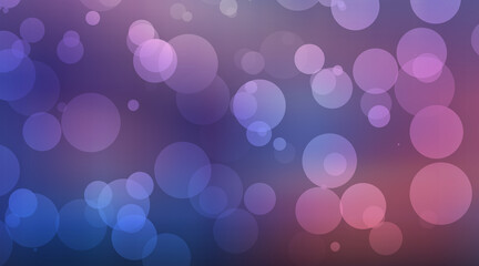 Gradient colors abstract creative texture presentation template wallpaper background. circle bokeh shape effect artwork illustration, night party glow lights
