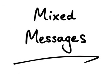 Mixed Messages - obrazy, fototapety, plakaty