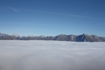 Le nuvole sul Matajur