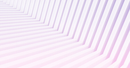 Abstract pink and purple Architecture Construction 3d corner background. 3d rendering.