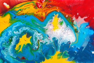 Abstract colorful background, multicolored paint colorful texture