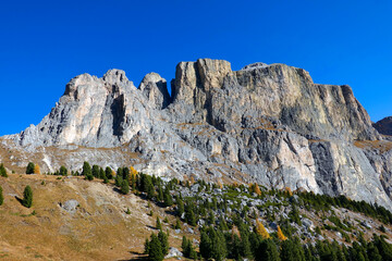 Sassolungo Group, South Tirol, Dolomites Mountains, Italy, Europe