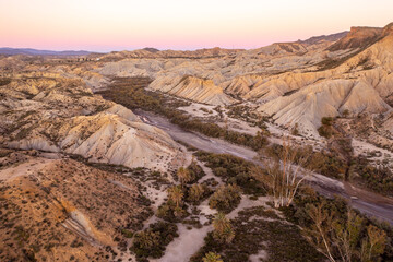 Travel Nature  Badlands in Europe Spain