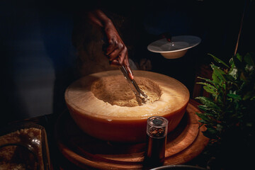 cheese loaf spaghetti wedding front cooking