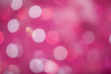 Dark red blurred background with bokeh hexagonal