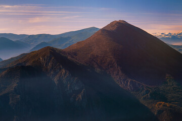 Beautiful view over this mountain