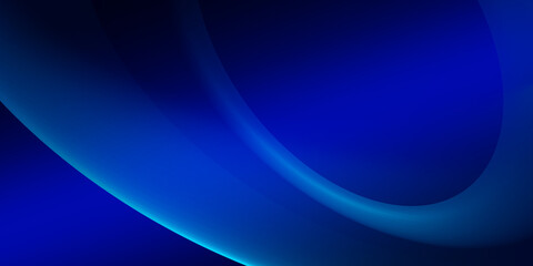 Abstract soft blue background with wavy lines for banner design template
