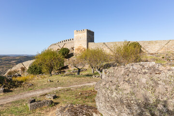 Fototapeta na wymiar the medieval castle of Numao, Vila Nova de Foz Coa, Guarda, Portugal