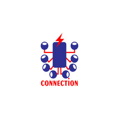 Electricity Technology logo template, Electricity logo designs vector