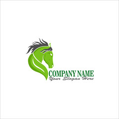 Head horse style logo design inspiration