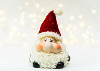 Saint Nicholas vintage holiday toy figurine