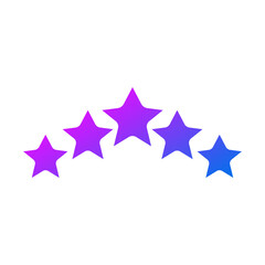 Rating star icon