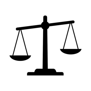 scales of justice vector