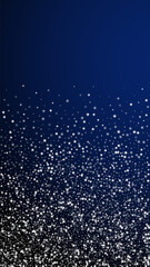 Amazing falling stars Christmas background. Subtle