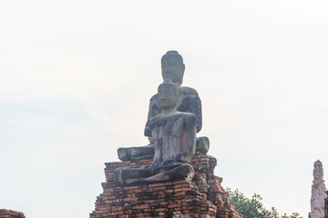 Fototapeta premium Wat Chaiwatthanaram Temple in ayutthaya, Thailand