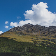Umbrailpass in Bormio - Landschaft / Berge