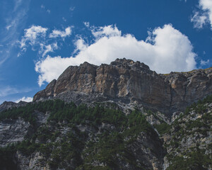 Naklejka premium Umbrailpass in Bormio - Mountainscape